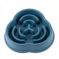 1Pc Dog Slow Food Bowl Plastic Anti-Choking Slow Eating Cloud Shape Large Dogs Prevent Vomiting and Protect Intestines
