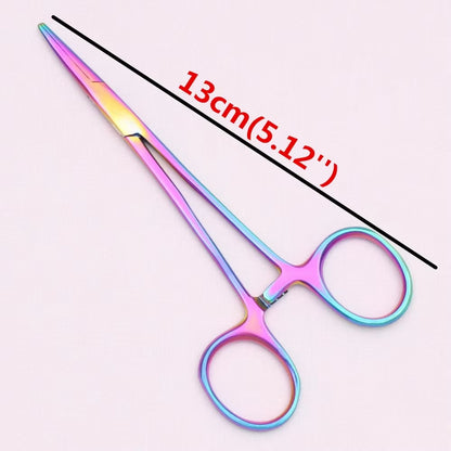 13Cm (5'') Pet Beauty Salon Hemostatic Forceps Professional Dogs Hospital Cats Injuriestools Home Japanese Stainless Steel