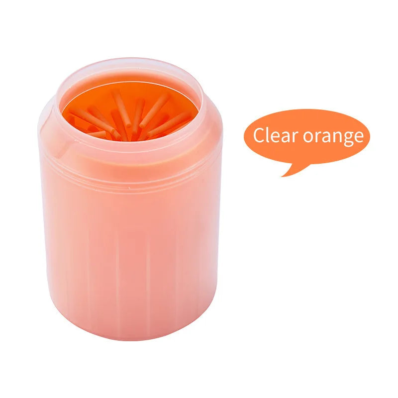 Soft Silicone Dog Paw Cleaner Cup Durable Massage Comb Efficient Foot Washing Tool Portable Pet Cleaning Accessories for Dog Cat