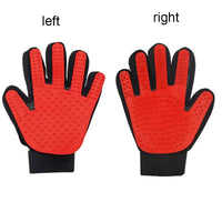 Pet Hair Glove Comb Pet Dog Cat Grooming Cleaning Glove Deshedding Hair Remover Massage Brush Animal Supplies Cat Accessories