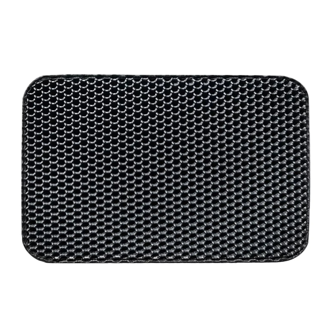 Cat Litter Mat,Winter Honeycomb Double Layer Cat Litter Trapping Mat, Non Slip Waterproof Urine Proof Large Kitty Litter Box Mat
