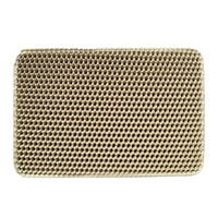 Cat Litter Mat,Winter Honeycomb Double Layer Cat Litter Trapping Mat, Non Slip Waterproof Urine Proof Large Kitty Litter Box Mat
