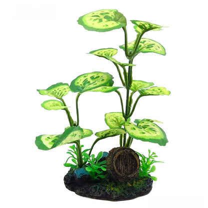 1Pc Artificial Underwater Plants Aquarium Fish Tank Seaweed Decoration Green Purple Water Grass Viewing Decorations for Home