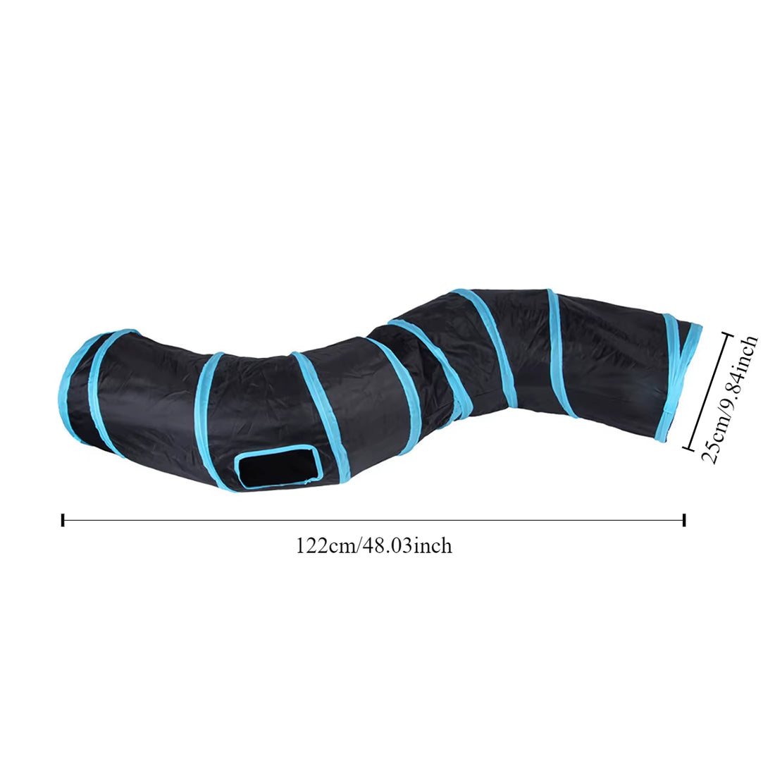 Cat Tunnel Tube Foldable Cat Toys Kitty Training Interactive Fun Toy Tunnel Bored for Puppy Kitten Pet Supplies Cat Accessories