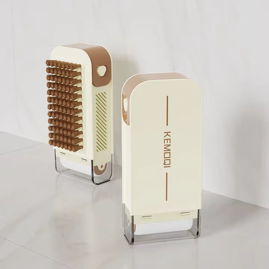 Soap Dispensing Box High-Elastic Laundry Tool for Hands-Free Scrubbing Household Anti-Slip Soap Draining Storage Box