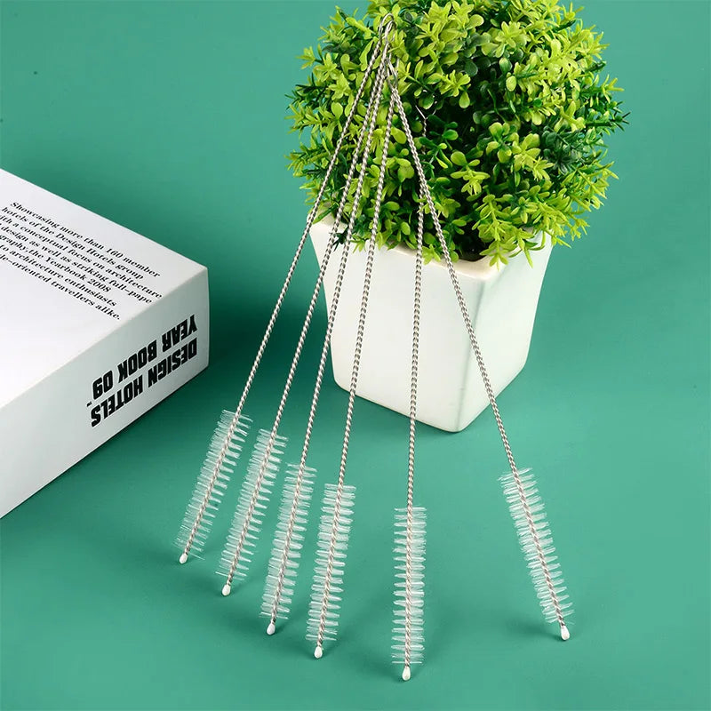 11 Style Nylon Stainless Steel Bottle Cleaning Brushes Multifunctional Reusable Cleaning Brushes Bottles Cups Cleaning Tools