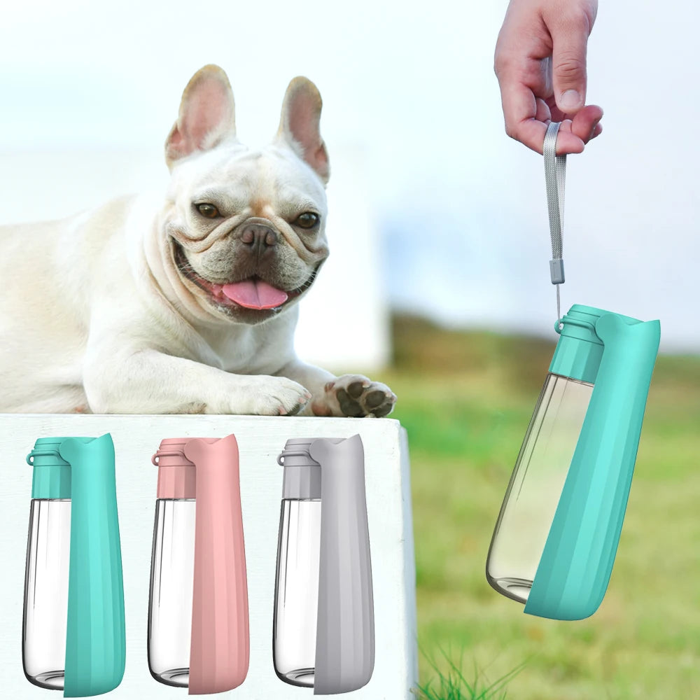 Portable Dog Water Bottle Dispenser for Small Large Dogs Foldable Puppy Outdoor Hiking Drinking Bowl French Bulldog Pet Supplies