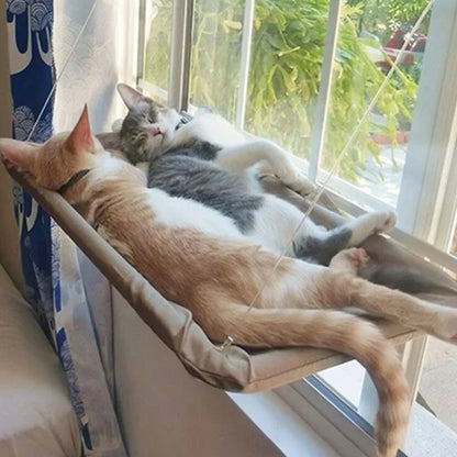 Cat Hammock Window Hanger Cat Hammock Washable Detachable Pet Bed Suction Shelf Bag Beds Seat for Cat Sleeping Pet Supplies
