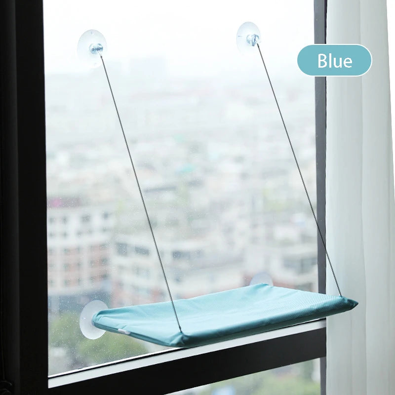 Cat Hammock Window Hanger Cat Hammock Washable Detachable Pet Bed Suction Shelf Bag Beds Seat for Cat Sleeping Pet Supplies