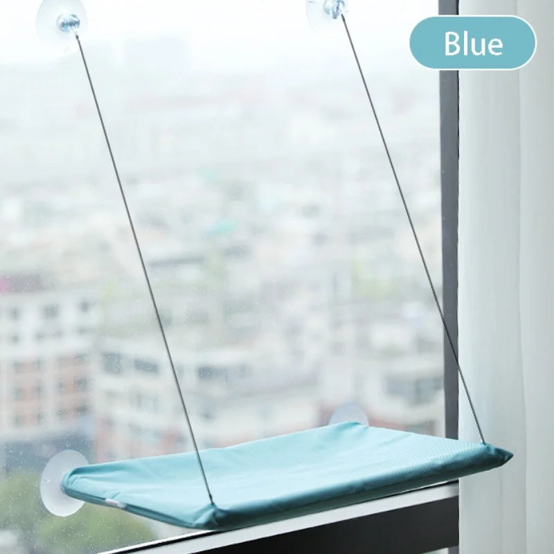 Cat Hammock Window Hanger Cat Hammock Washable Detachable Pet Bed Suction Shelf Bag Beds Seat for Cat Sleeping Pet Supplies