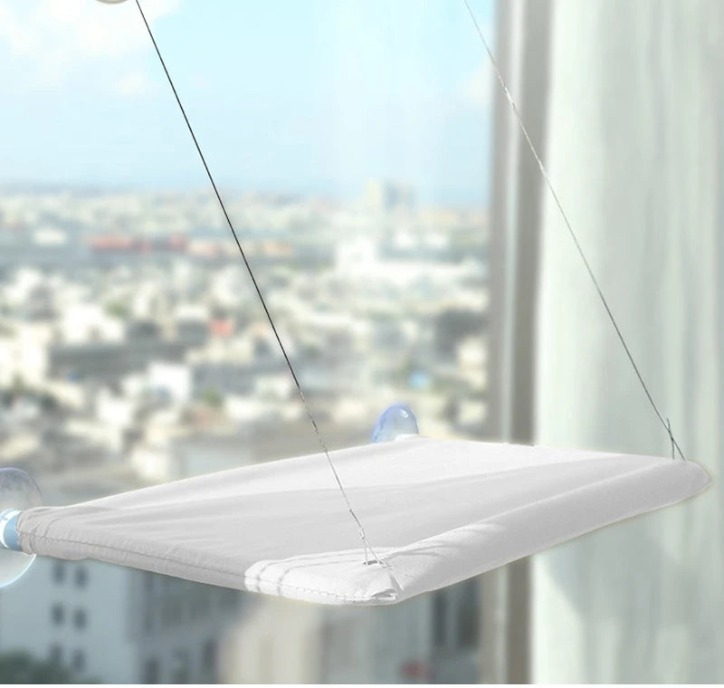 Cat Hammock Window Hanger Cat Hammock Washable Detachable Pet Bed Suction Shelf Bag Beds Seat for Cat Sleeping Pet Supplies