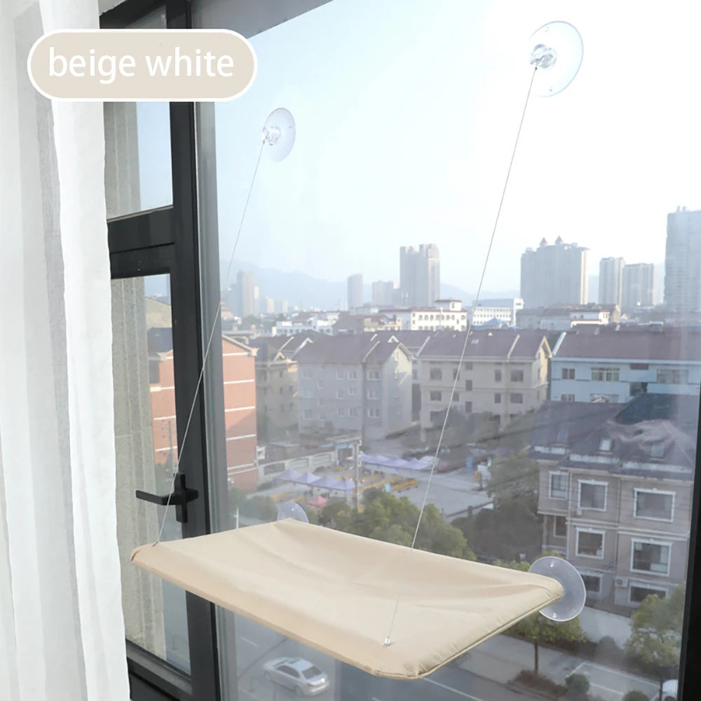 Cat Hammock Window Hanger Cat Hammock Washable Detachable Pet Bed Suction Shelf Bag Beds Seat for Cat Sleeping Pet Supplies