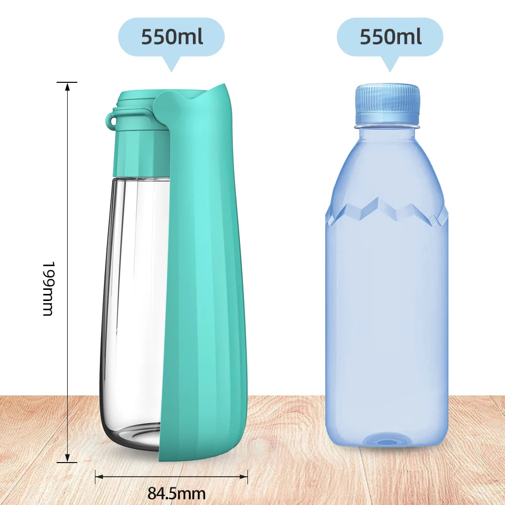 Portable Dog Water Bottle Dispenser for Small Large Dogs Foldable Puppy Outdoor Hiking Drinking Bowl French Bulldog Pet Supplies