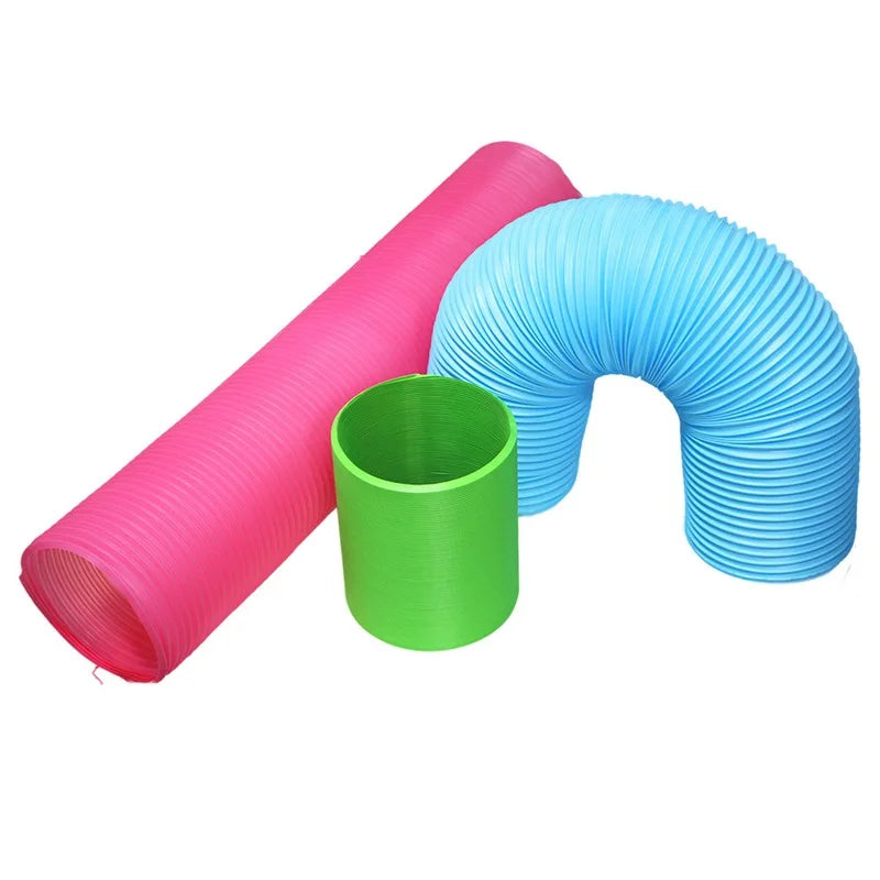 Hamster Game Pipeline Small Pet Fun Tunnel Telescopic 100Cm Pipe Guinea Pig Hedgehog Totoro Ferret Product Rat Toys Stretch Tube
