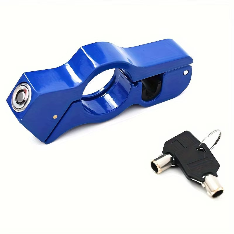 Anti-Theft Handlebar Throttle Lock,Portable Handle Lock and Brake for Aluminum Alloy Electric Vehicles,Motorcycles,Bicycles