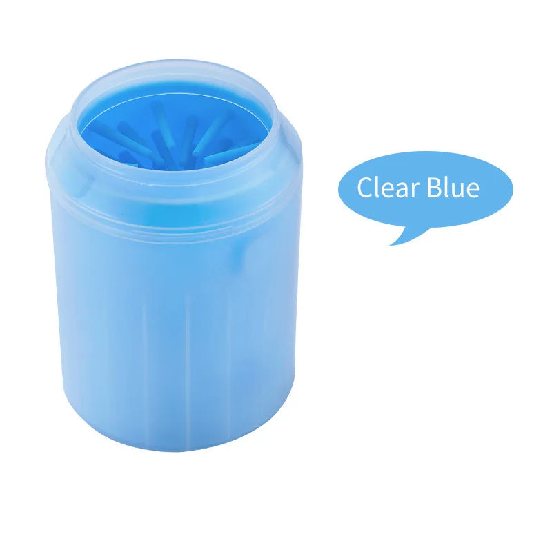 Soft Silicone Dog Paw Cleaner Cup Durable Massage Comb Efficient Foot Washing Tool Portable Pet Cleaning Accessories for Dog Cat