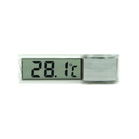 1Pc Aquarium Thermometer 3D Digital LED Electronic Fish Tank Temperature Fish Turtle Temp Meter Aquarium Decoration