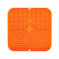 Pet Lick Silicone Mat Dogs Pet Slow Food Plate for Dog Bathing Distraction Silicone Dog Sucker Food Training Dog Feeder Supplies