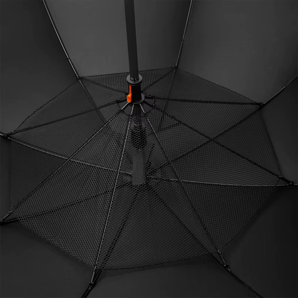 3 in 1 Umbrella with Fan and Mister Outdoor Portable Misting Umbrella with Fan Sun Protection Long Handle Umbrella Misting Fan