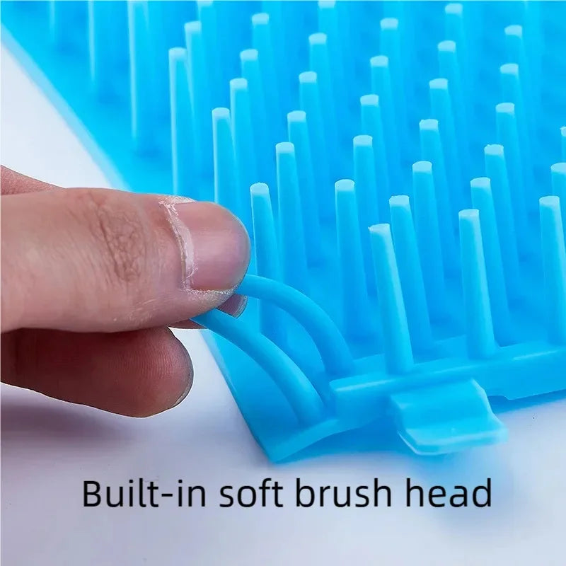 Soft Silicone Dog Paw Cleaner Cup Durable Massage Comb Efficient Foot Washing Tool Portable Pet Cleaning Accessories for Dog Cat