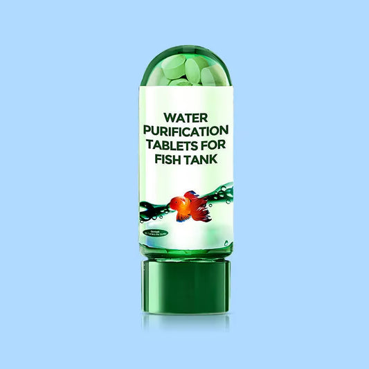 Water Purification Tablets Eco-Friendly Aquarium Water Purifier Fast-Acting Fish Tank Cleaning Solution Aquarium Water Clarifier