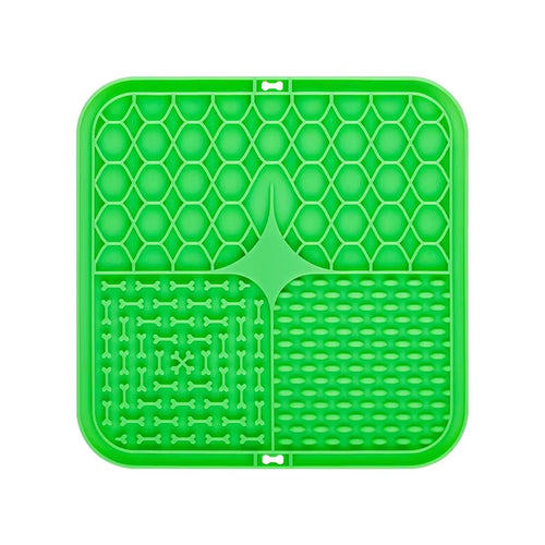Pet Licking Mat Dog Slow Feeding Pad Silicone Suction Cup anti Choking Non Slip Food Mat for Dogs Cats Feeding Mat Pet Supplies