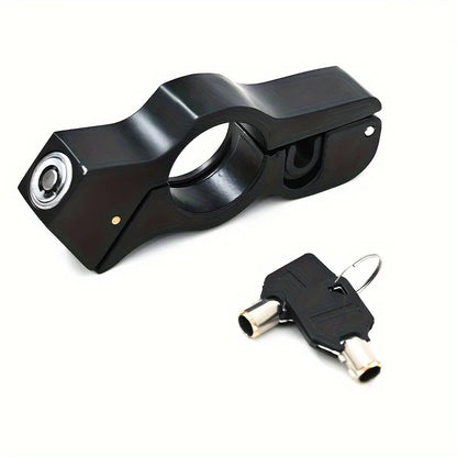 Anti-Theft Handlebar Throttle Lock,Portable Handle Lock and Brake for Aluminum Alloy Electric Vehicles,Motorcycles,Bicycles
