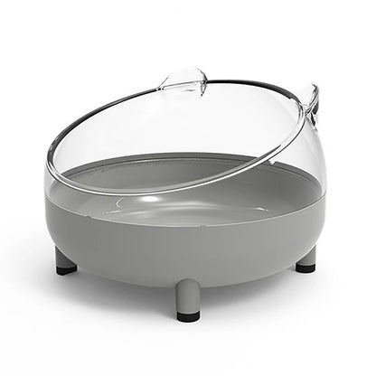Hamster Bathroom House Sandbox Full Transparent Urine Sand Basin Bath Sand Room Toy House Small Pet Supply Accessories