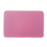Cat Litter Mat,Winter Honeycomb Double Layer Cat Litter Trapping Mat, Non Slip Waterproof Urine Proof Large Kitty Litter Box Mat