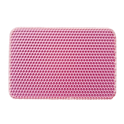 Cat Litter Mat,Winter Honeycomb Double Layer Cat Litter Trapping Mat, Non Slip Waterproof Urine Proof Large Kitty Litter Box Mat